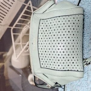 Kate Spade, New York Mercer Isle- Sienna leather green light  bag